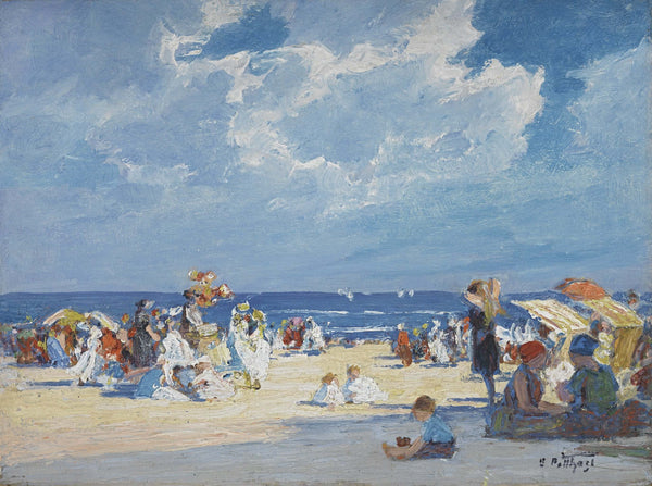 Edward Henry Potthast - Plaj Sahnesi
