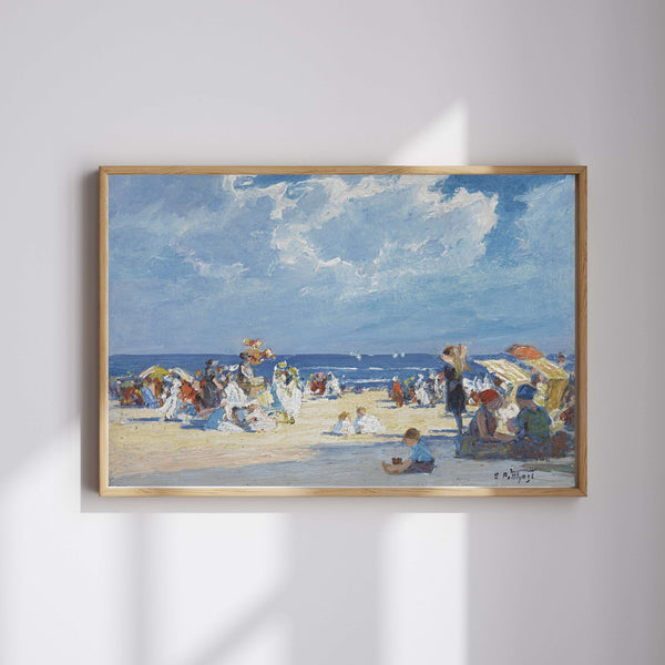 Edward Henry Potthast - Plaj Sahnesi