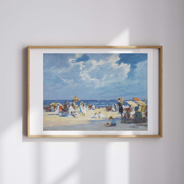 Edward Henry Potthast - Plaj Sahnesi