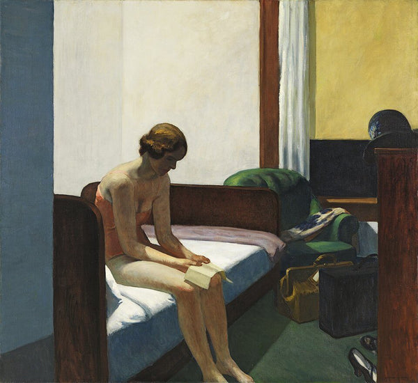 Edward Hopper - Otel Odası Fine Art Baskı