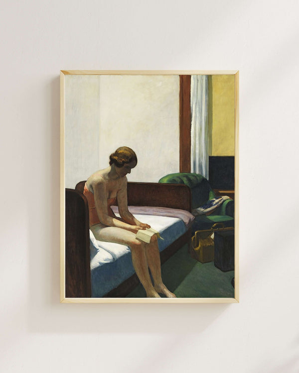 Edward Hopper - Otel Odası Fine Art Baskı