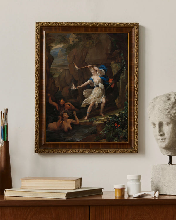 Eglon van der Neer-Circe Punishes Glaukos, Transforming Scylla into a Monster