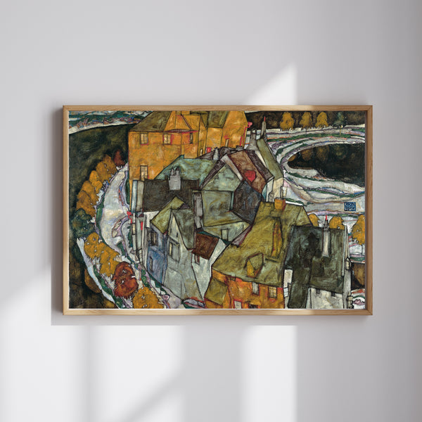 Egon Schiele - Evler Hilali II (Ada Kasabası)