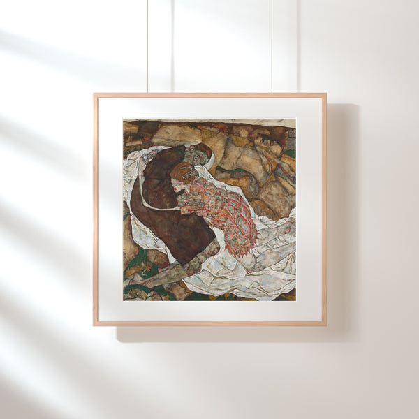 Egon Schiele-Ölüm ve Kız