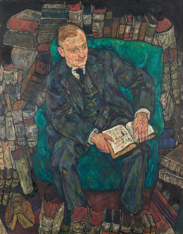 Egon Schiele - Dr. Hugo Koller tablo