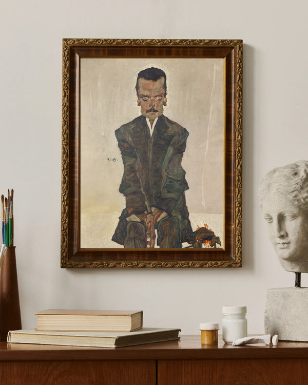 Egon Schiele - Eduard Kosmack Çerçeve