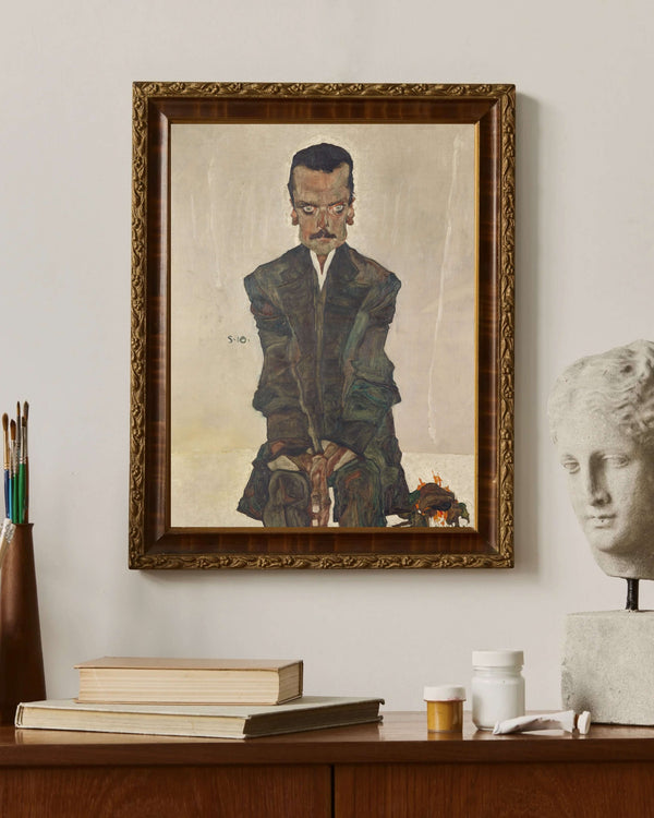 Egon Schiele - Eduard Kosmack Çerçeve