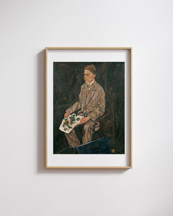 Egon Schiele - Dr. Franz Martin Haberditzl Portresi fine art baskı