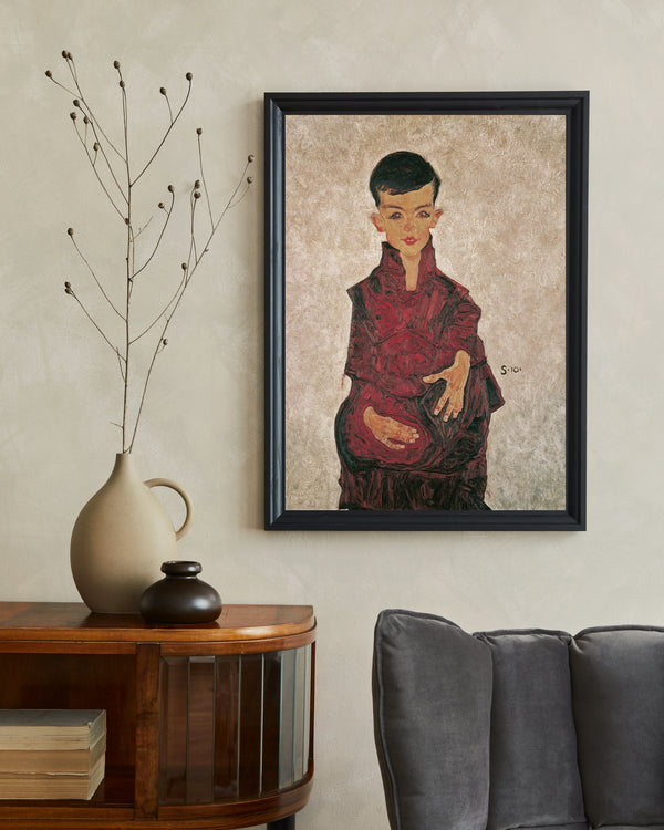 Egon Schiele – Reinerbub (Herbert Reiner’in Portresi)