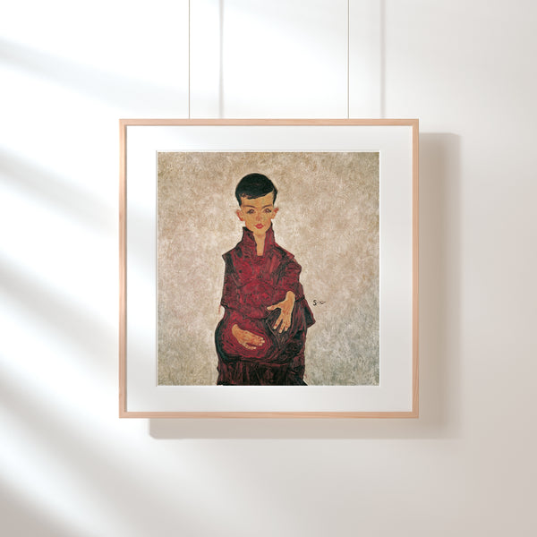 Egon Schiele – Reinerbub (Herbert Reiner’in Portresi)