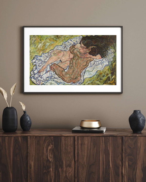 Egon Schiele - Sarılma