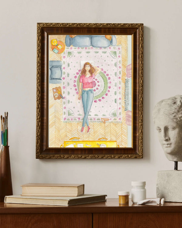 Hazal Türer - En Güzel Yerinde Evin fine art baskı
