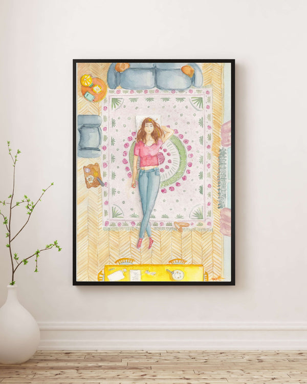Hazal Türer - En Güzel Yerinde Evin fine art baskı