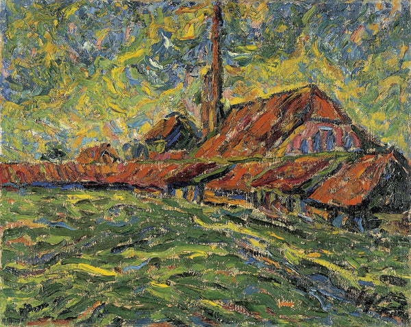 Erich Heckel - Tuğla Fabrikası