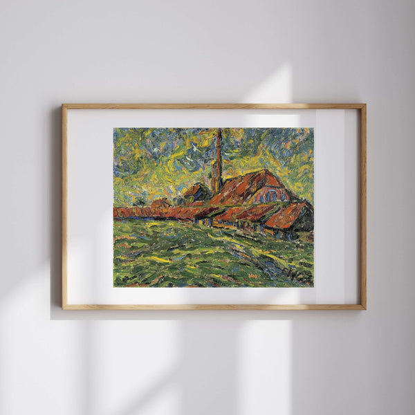 Erich Heckel - Tuğla Fabrikası