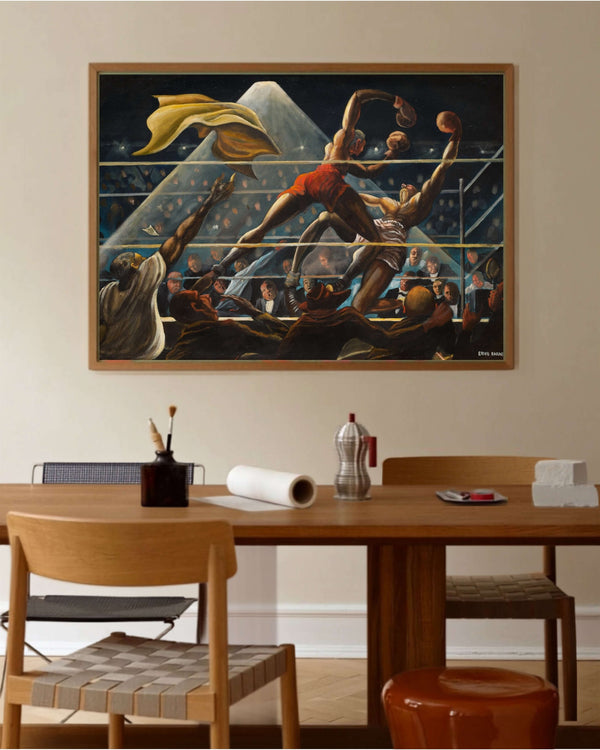 Göklerden Gelen Yumruk Fine Art Baskı