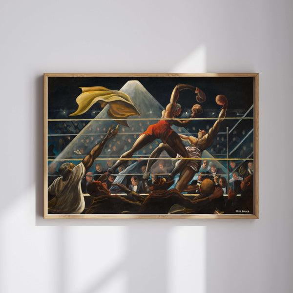 Göklerden Gelen Yumruk Fine Art Baskı