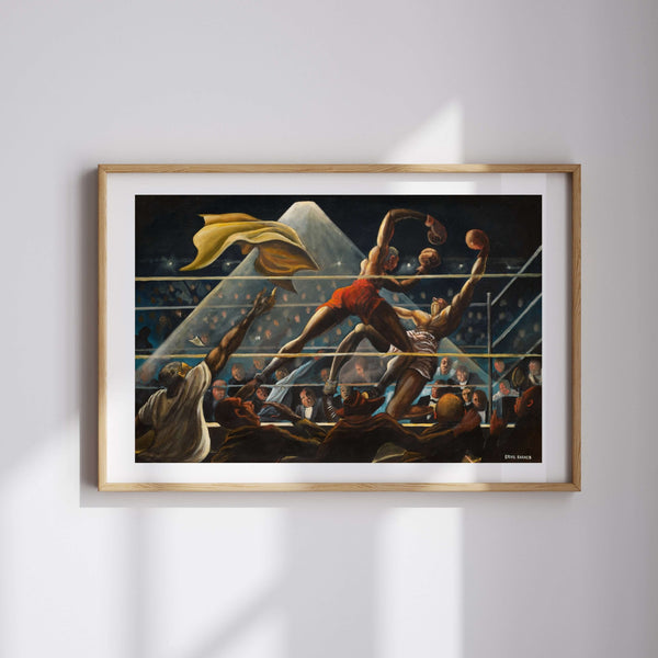 Göklerden Gelen Yumruk Fine Art Baskı