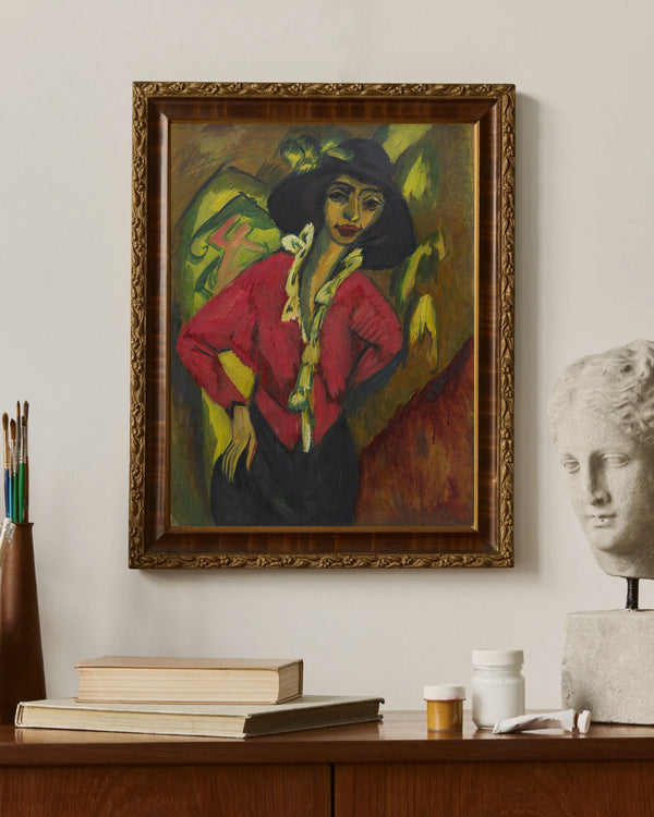 Ernst Ludwig Kirchner - Gerda Çerçeve