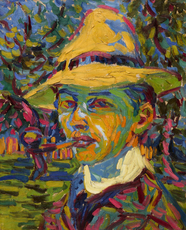 Ernst Ludwig Kirchner - Pipolu Otoportre