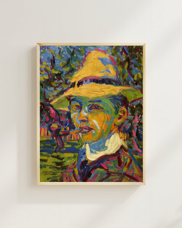 Ernst Ludwig Kirchner - Pipolu Otoportre