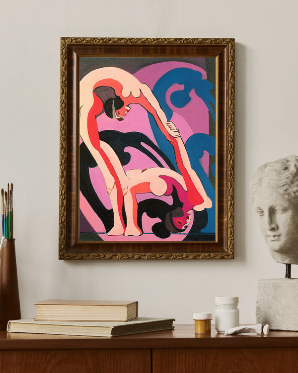 Ernst Ludwig Kirchner - İki Akrobat