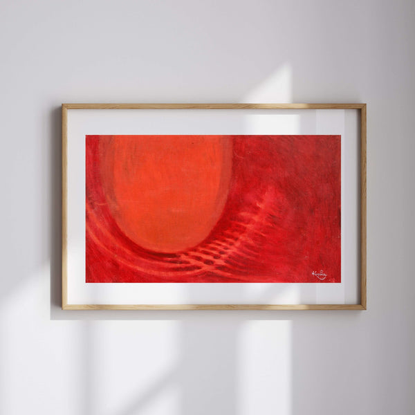 František Kupka - Kırmızının Egemenliği fine art baskı