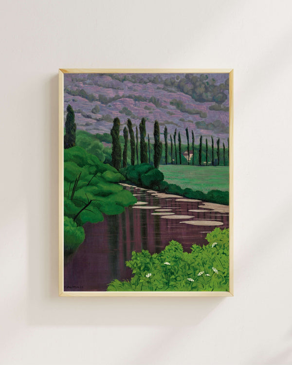 Félix Vallotton - Marcillac'da Manzara Fine Art Baskı