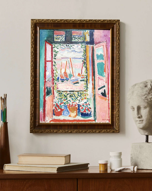 Henri Matisse - Collioure’da Açık Pencere Fine Art Baskı