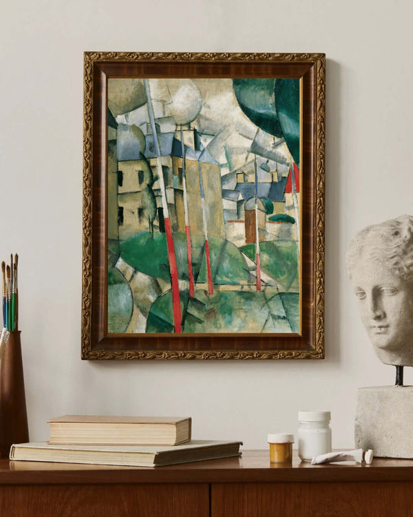 Fernand Léger - Köy Manzarası Fine Art Baskı