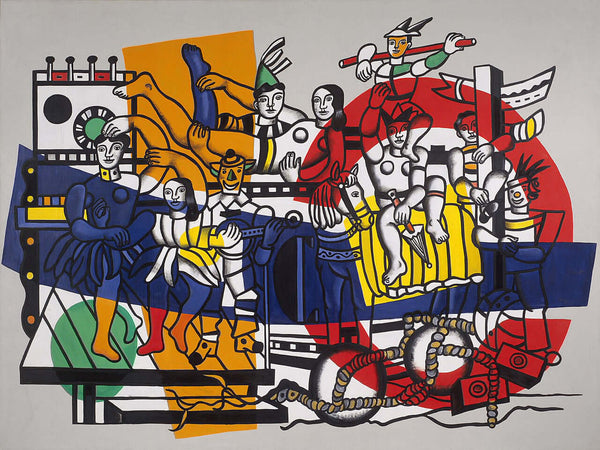 Fernand Léger - Büyük Geçit Töreni tablo