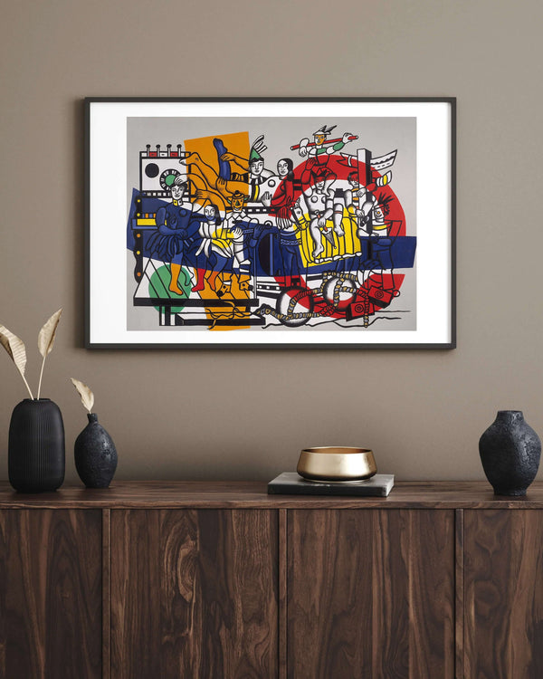 Fernand Léger - Büyük Geçit Töreni fine art baskı