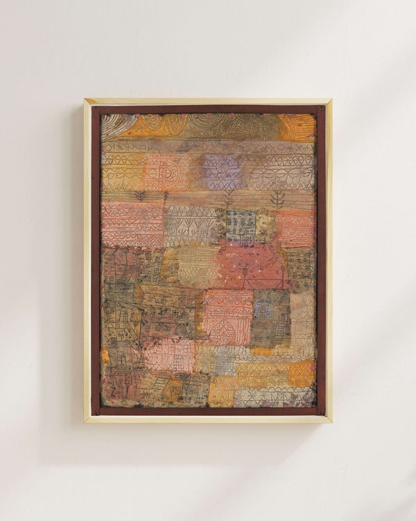 Paul Klee - Floransa Villaları Mahallesi fine art baskı