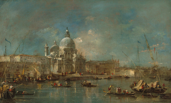 Francesco Guardi - Santa Maria della Salute Tablo