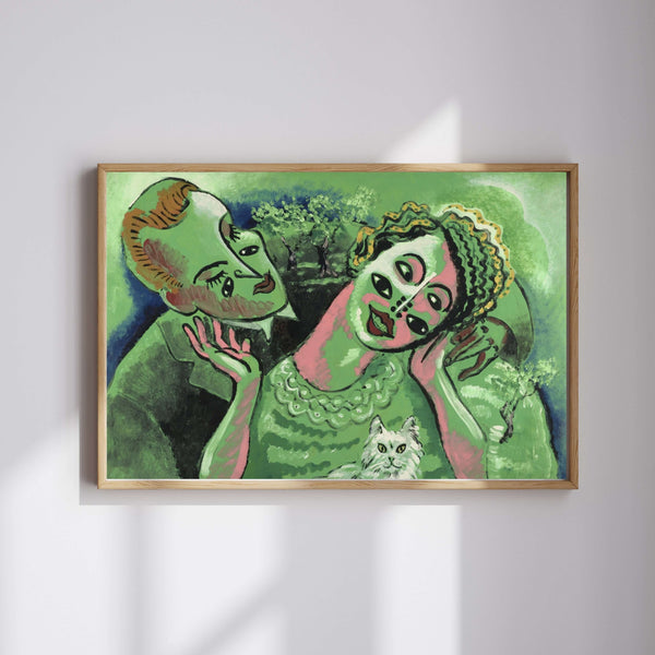 Francis Picabia - Zeytin Ağaçlarının Altında - Nazlanma fine art baskı