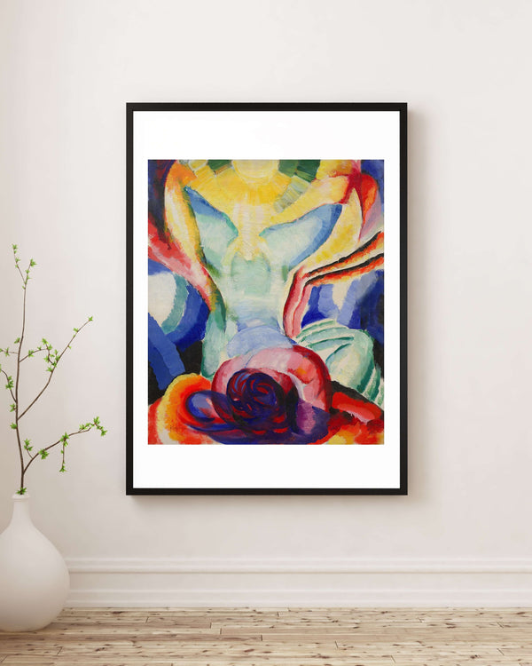 František Kupka - Renkli Olan Çerçeve