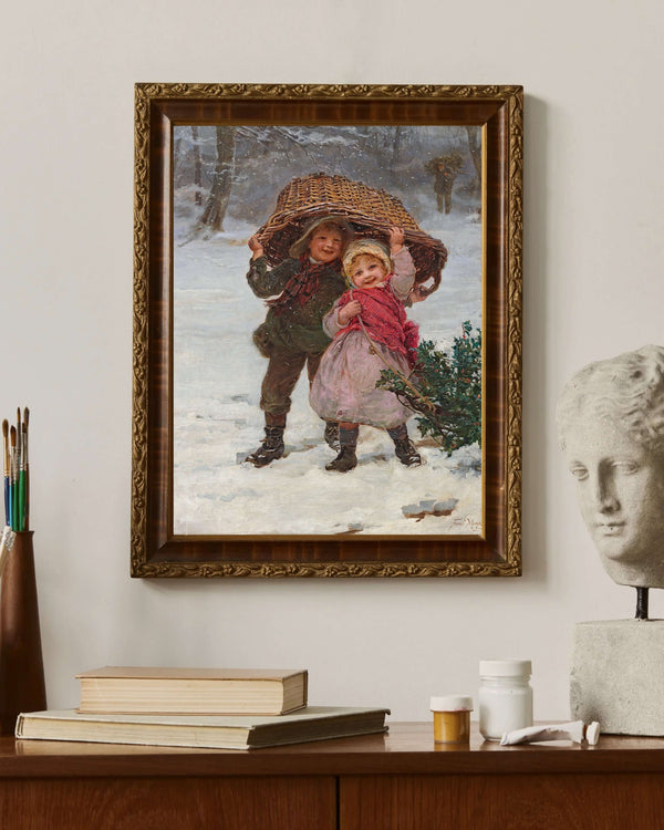 Fred Morgan - Karda Eğlence Fine Art Baskı