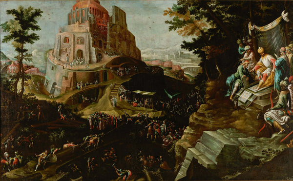 Frederik I. van Valckenborch - Babil Kulesi tablo