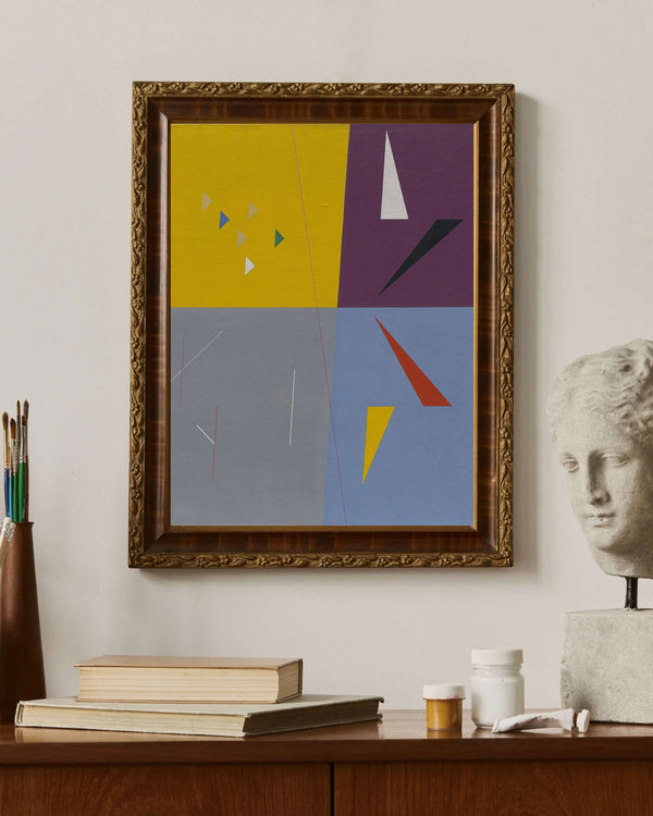 Friedrich Vordemberge Gildewart - Kompozisyon No. 150 Fine Art Baskı