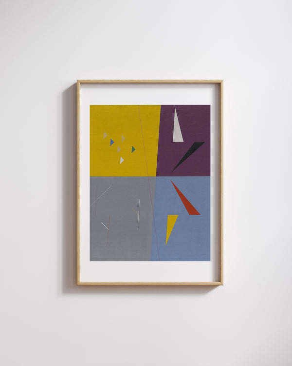 Friedrich Vordemberge Gildewart - Kompozisyon No. 150 Fine Art Baskı