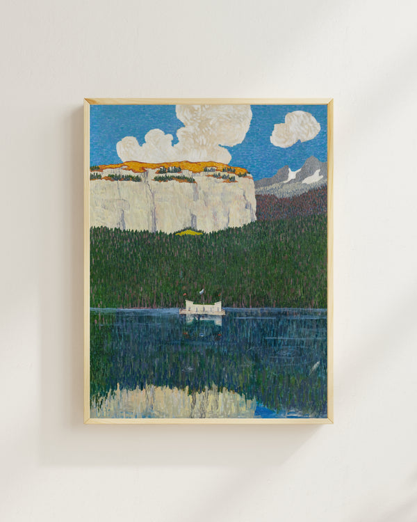 Giovanni Giacometti - Flims Panoraması