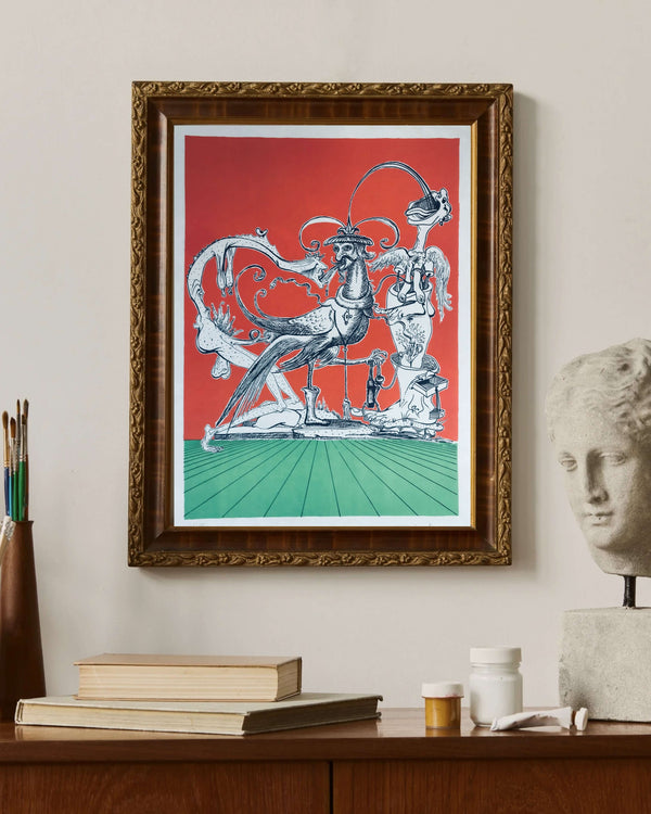 Salvador Dalí - Yamyam Gurmeler - Pantagrue fine art baskı
