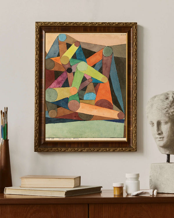 Paul Klee - Açılmış Dağ fine art baskı