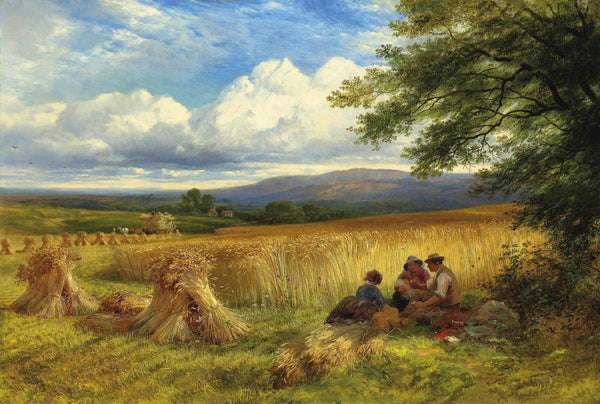George Cole - Hasat Molası fine art baskı