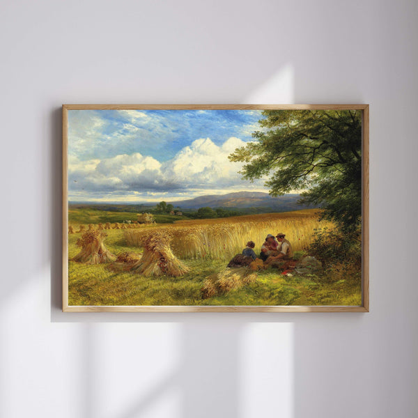 George Cole - Hasat Molası fine art baskı