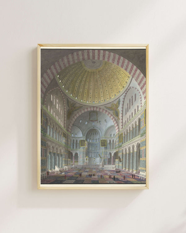 George Antoine Prosper Marilhat - Ayasofya’nın İç Mekanı