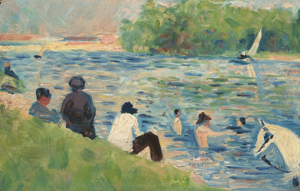 Georges Seurat - Banyo Yapanlar Tablo