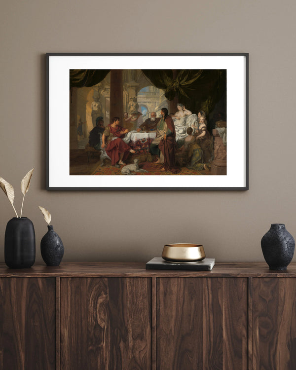 Gerard de Lairesse - Kleopatra’nın Ziyafeti Fine Art Baskı