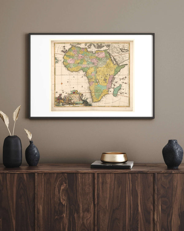 Gilliam van der Gouwen - Afrika’nın En Yeni ve En Kapsamlı Tasviri Fine Art Baskı