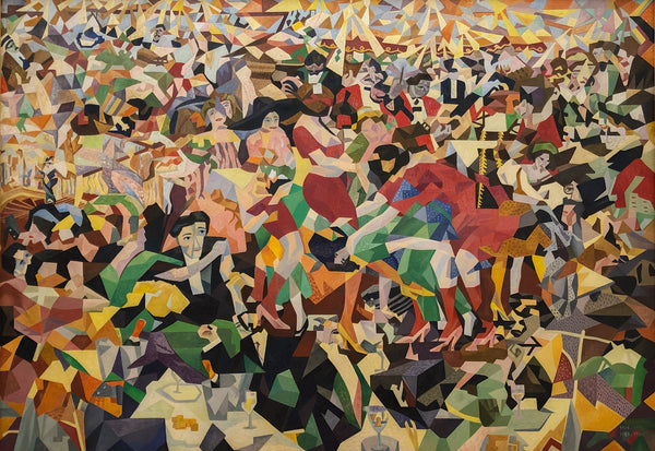 Gino Severini - Monico'da Pan Pan Dansı fine art baskı